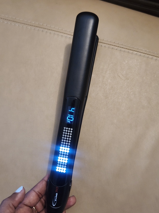 Onyx Other - Onyx Black Hair Straightener with Blue LED Display